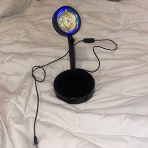 SUNSET LAMP (yellow sunset ring color)